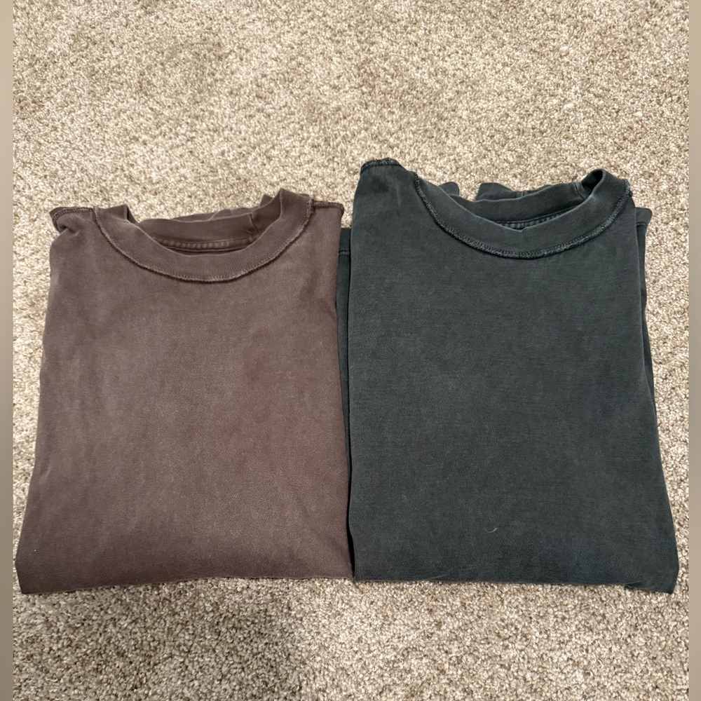 Abercrombie & Fitch Soft A&F Tee Large Bundle (2)